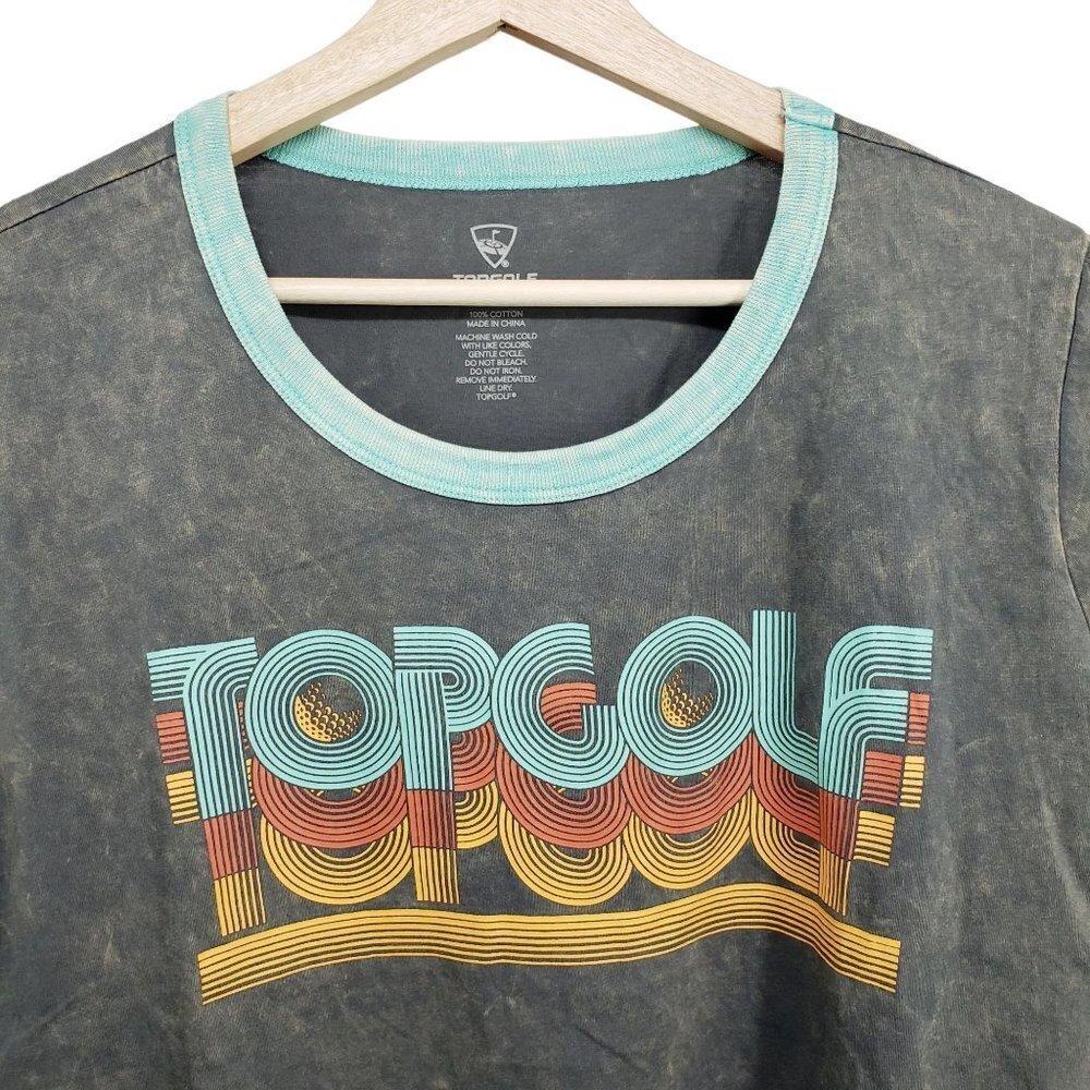 TopGolf Tshirt Retro Tee Vintage Looking‎ Women's Size S NEW - Picture 2 of 4